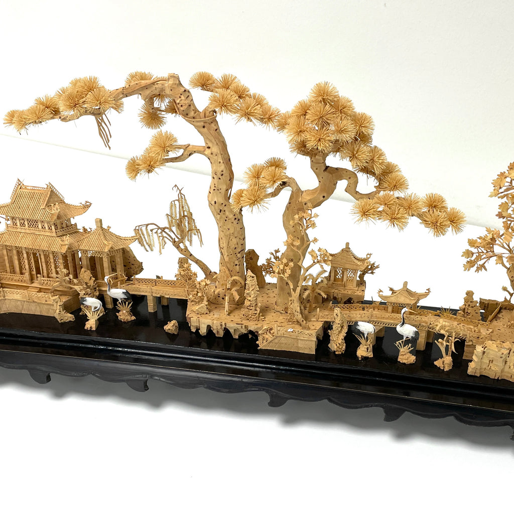 Kinesiskt landskap i miniatyr